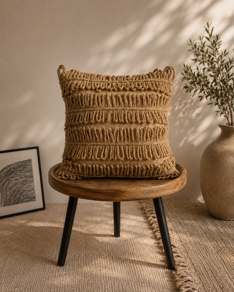 Rustic Loops Cushion Cover | Cover Only
