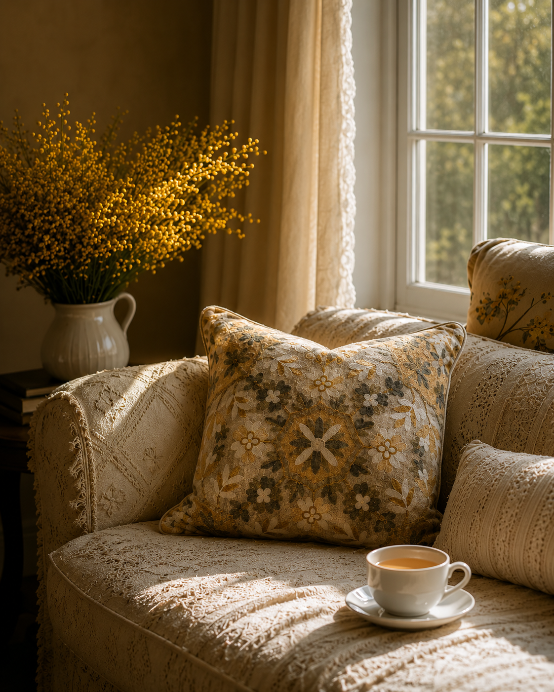 Meadow Heirloom Cushion Cover | Cover Only