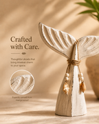 The Caudal- Set of 3 Whale tail