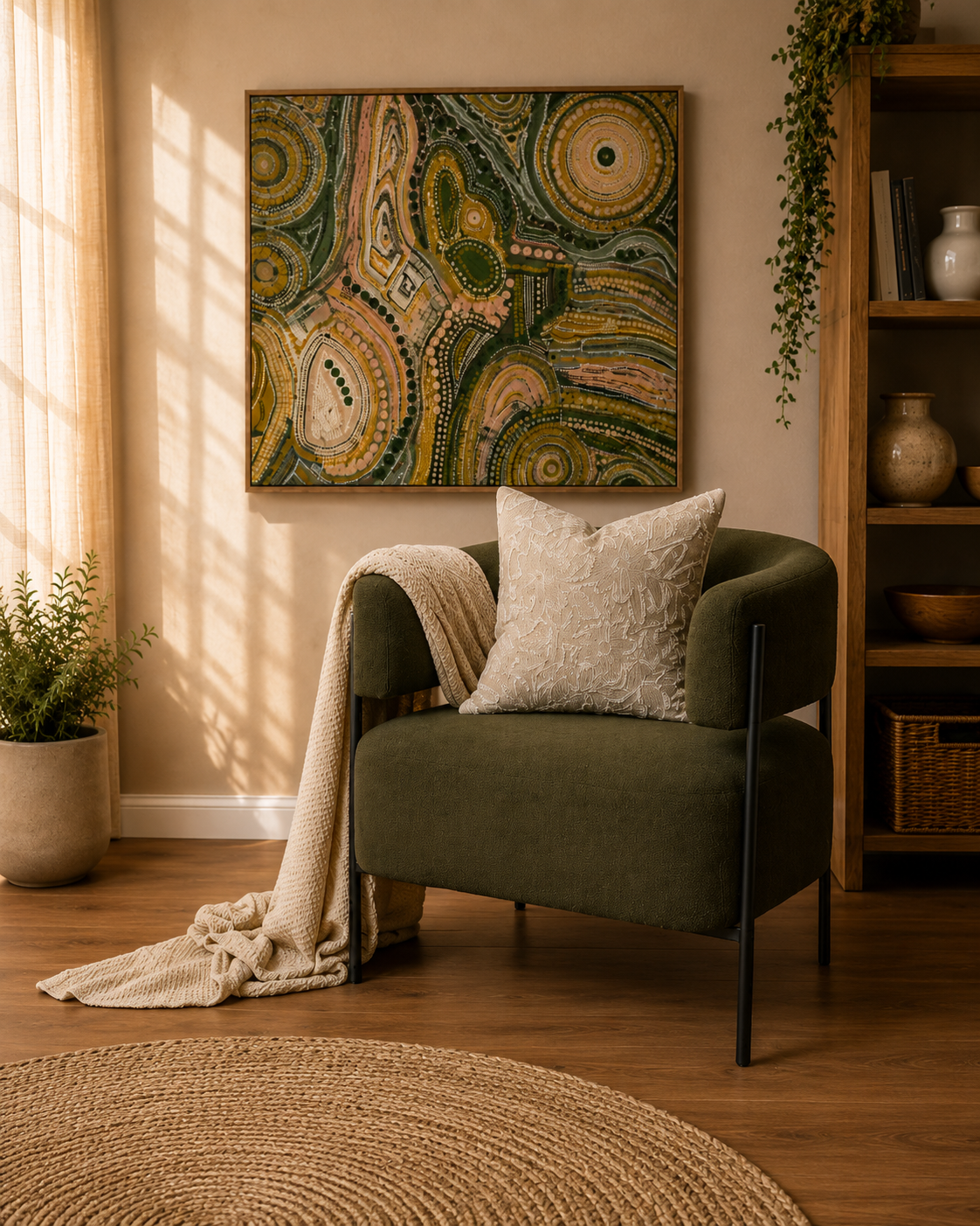 Floral Charm Cushion Cover | Cover Only