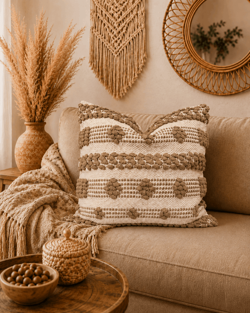 Rustic Rhythm Cushion Cover | Cover Only