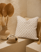 Ivory Mosaic Cushion Cover | Cover Only