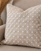 Ivory Mosaic Cushion Cover | Cover Only