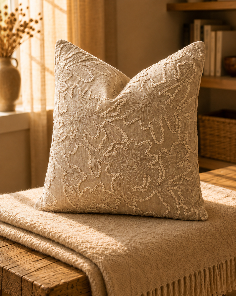 Floral Charm Cushion Cover | Cover Only