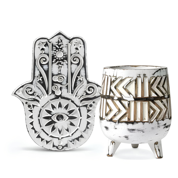 Ritual Set ( Incense Bowl + Candle Bowl)