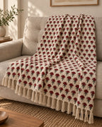 Zinnia - Woven Throw