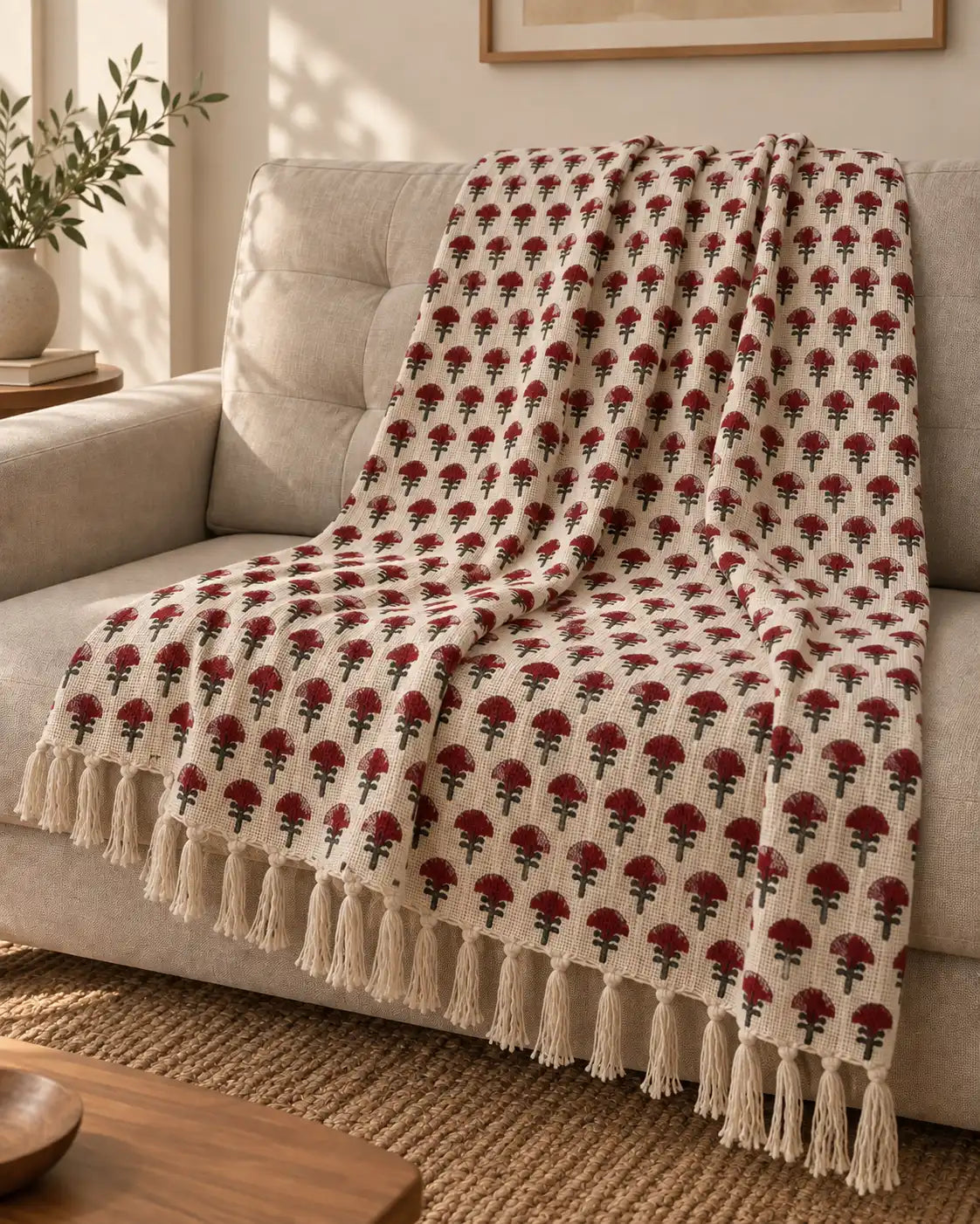 Zinnia - Woven Throw