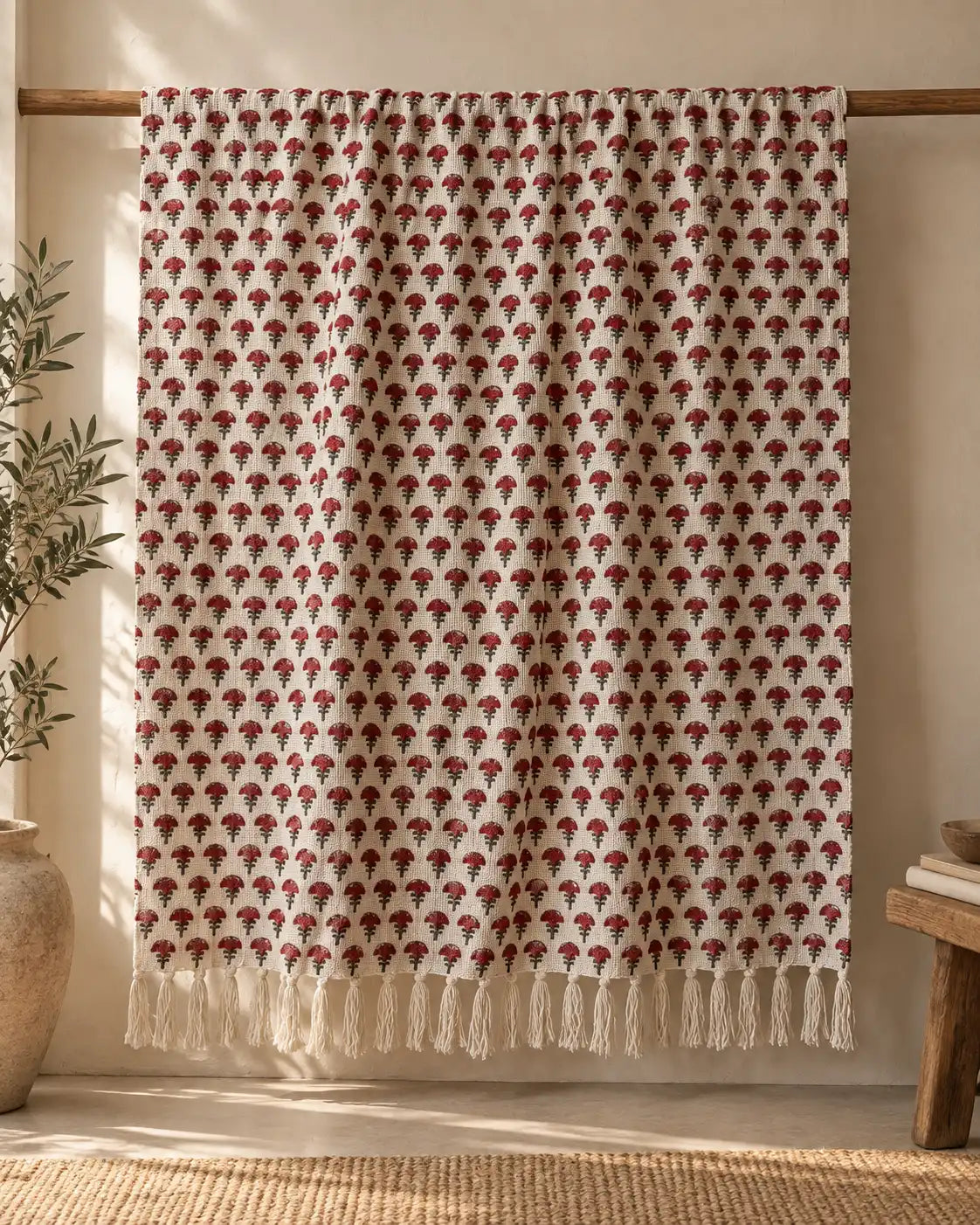 Zinnia - Woven Throw