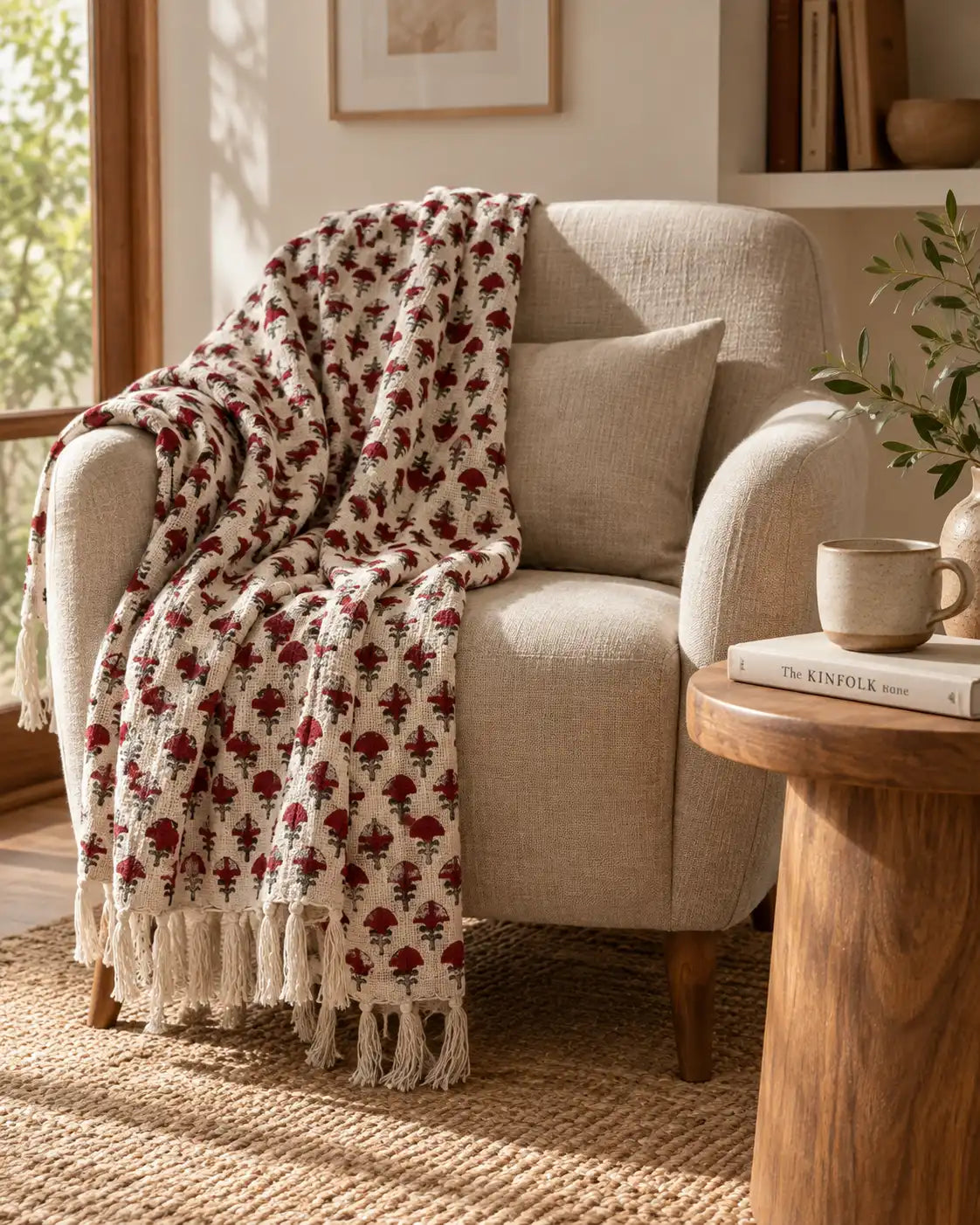 Zinnia - Woven Throw
