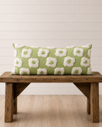 Pistachio Petals Cushion Cover | Includes Filler