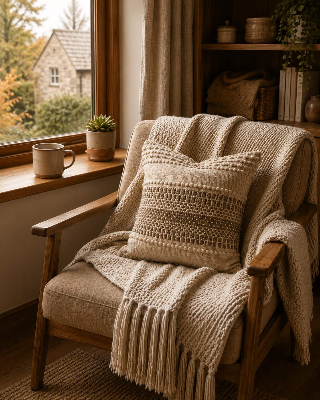Sandstone Weave Cushion Cover | Cover Only