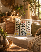 Blush Meadow Cushion Cover