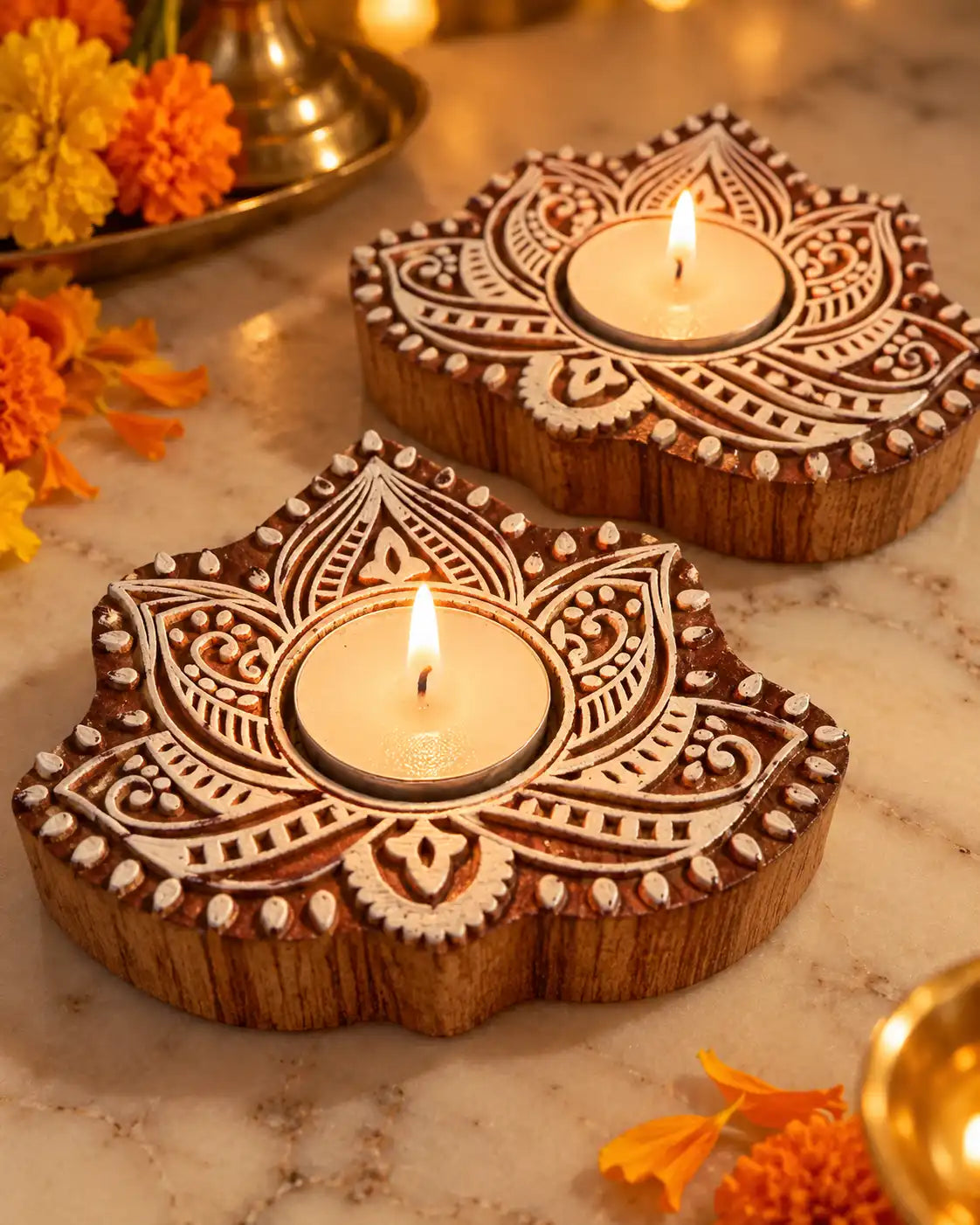 Amara Tealight Holders - Set of 2