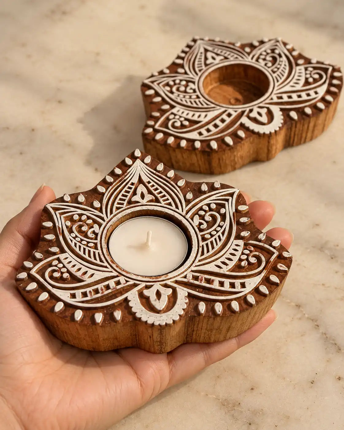 Amara Tealight Holders - Set of 2