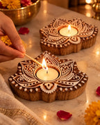 Amara Tealight Holders - Set of 2