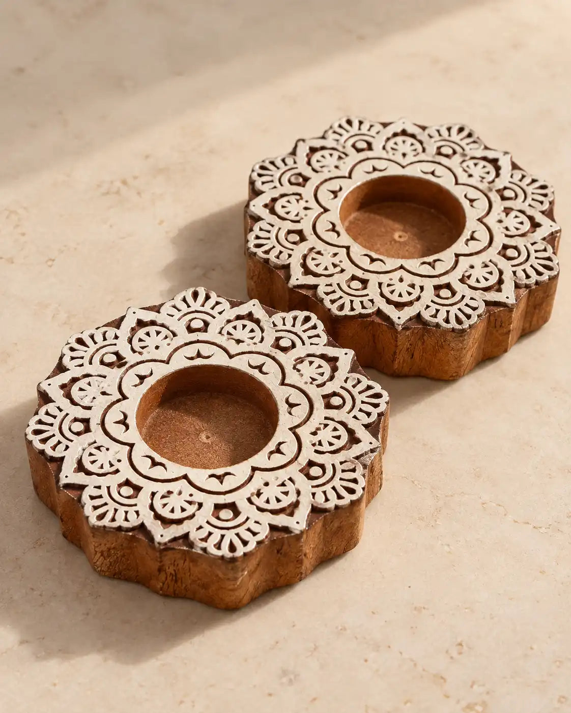 Elira Tealight Holders - Set of 2