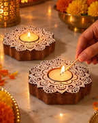 Elira Tealight Holders - Set of 2