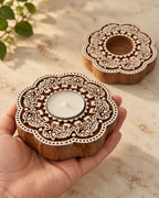 Indra Tealight Holders - Set of 2