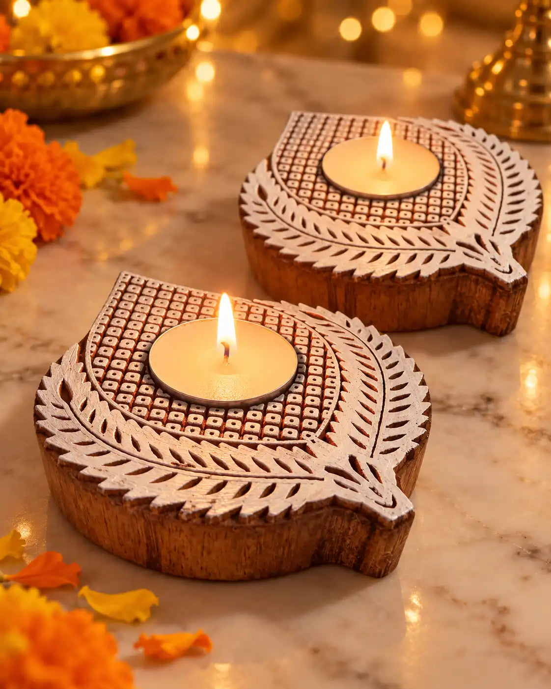 Veya Tealight Holders - Set of 2