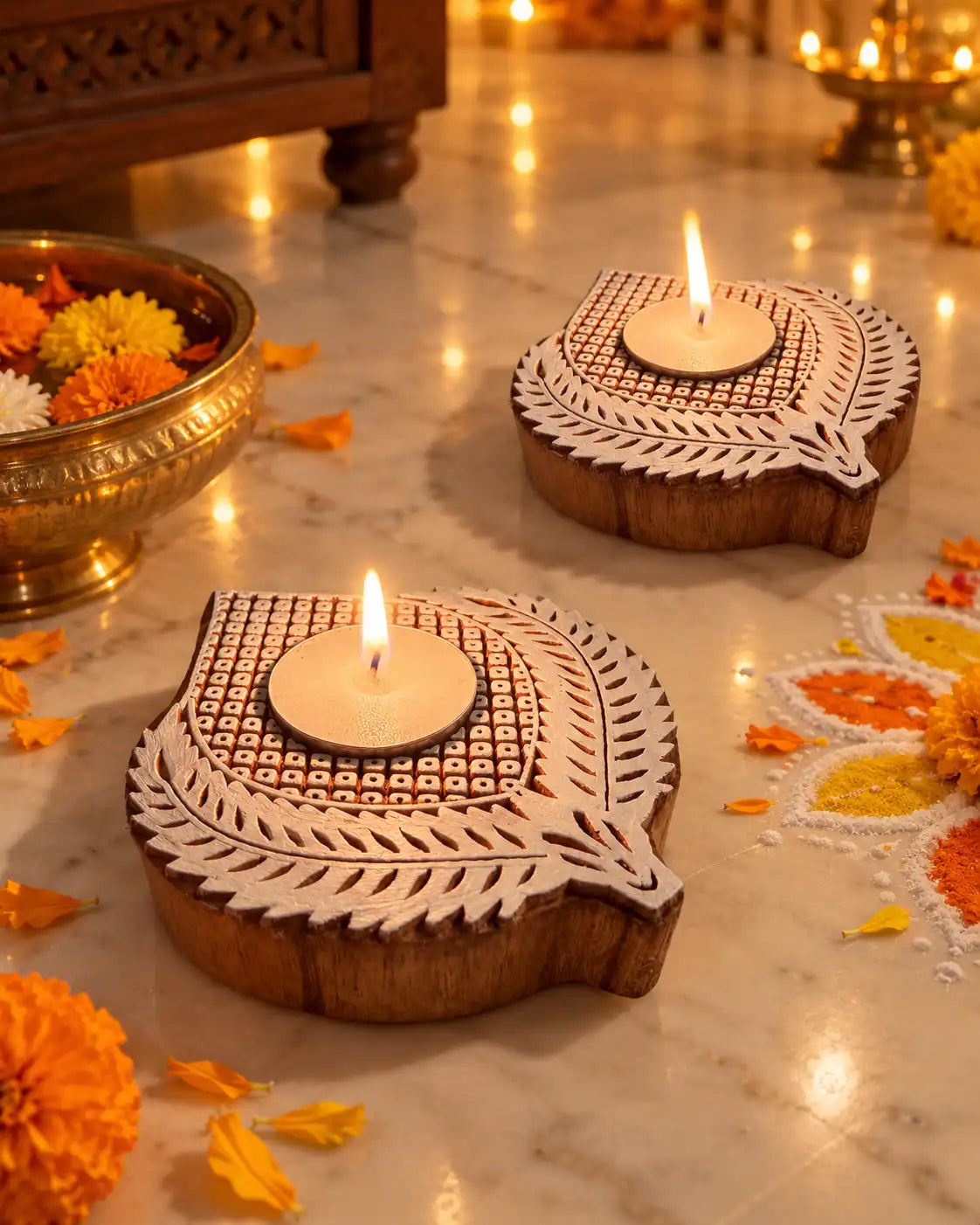 Veya Tealight Holders - Set of 2