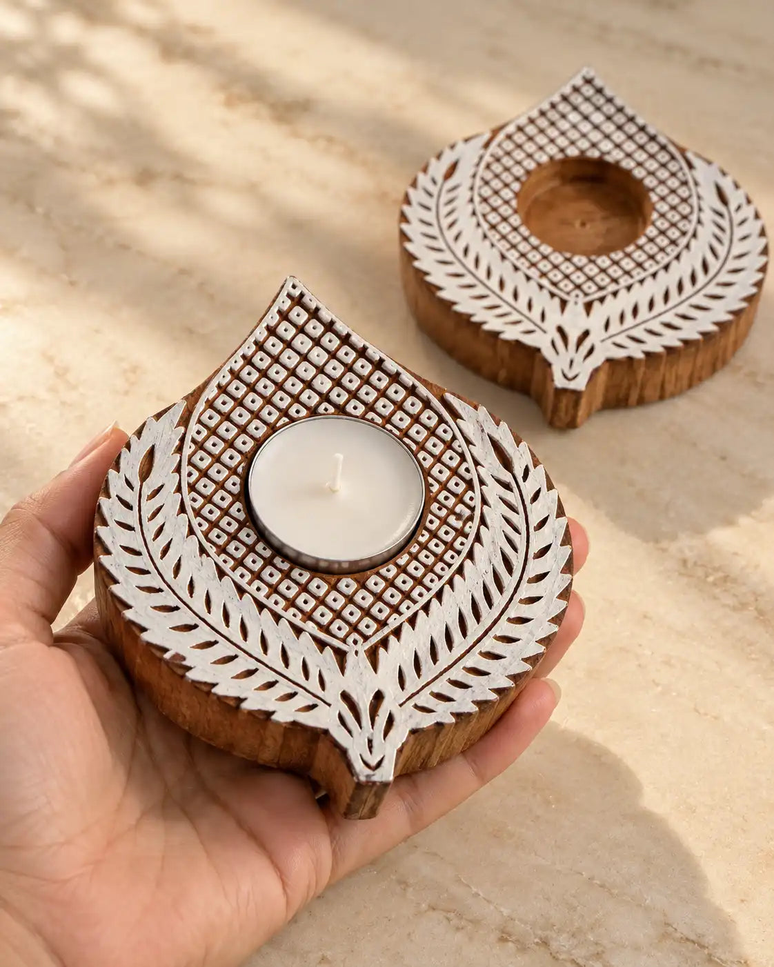 Veya Tealight Holders - Set of 2