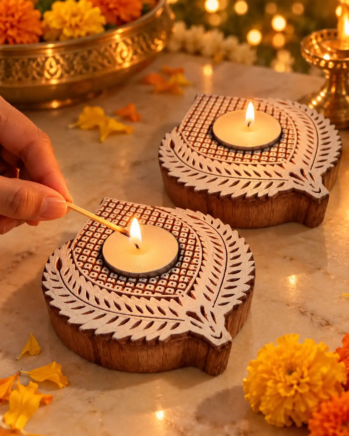 Veya Tealight Holders - Set of 2
