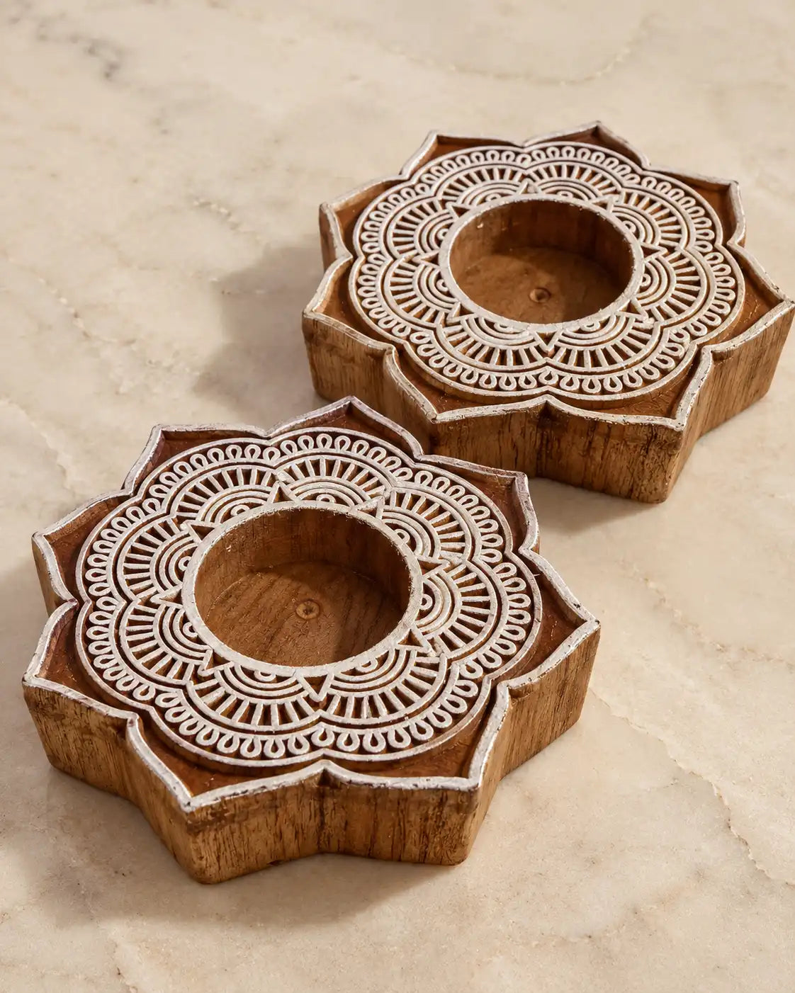 Aurea Tealight Holder - Set of 2