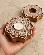 Aurea Tealight Holder - Set of 2