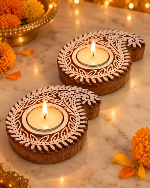 Liora Tealight Holders - Set of 2