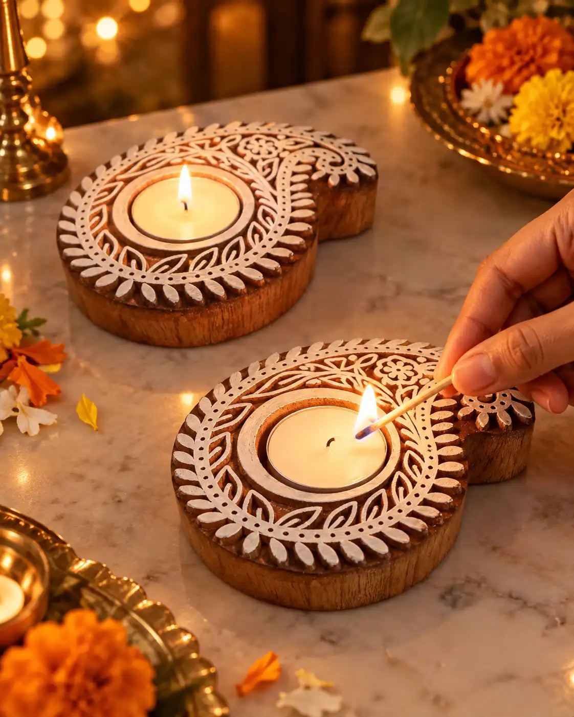 Liora Tealight Holders - Set of 2