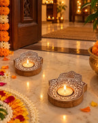 Mira Tealight Holders - Set of 2