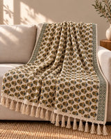 Elara- Woven Throw