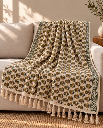 Elara- Woven Throw
