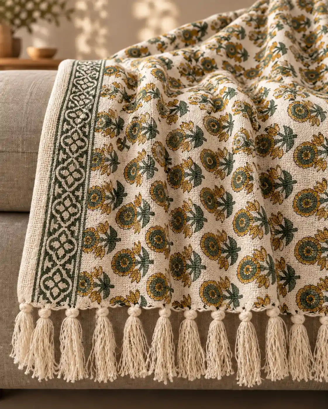 Elara- Woven Throw