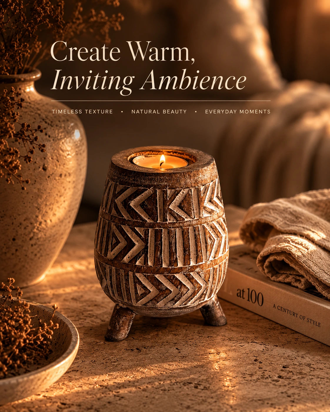 The Ember- Candle Holder