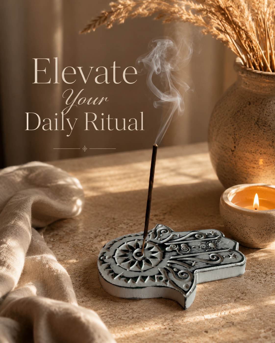 Quiet Guardian- Incense Holder