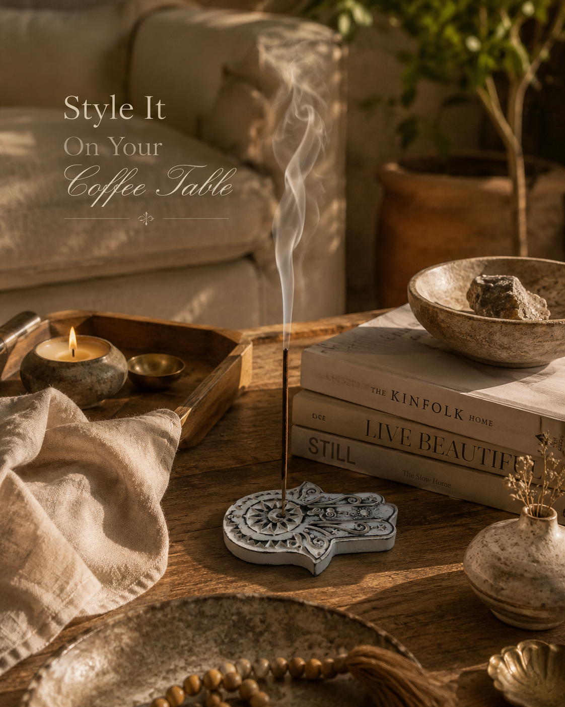 Quiet Guardian- Incense Holder