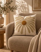 Ivory Blossom Cushion Cover