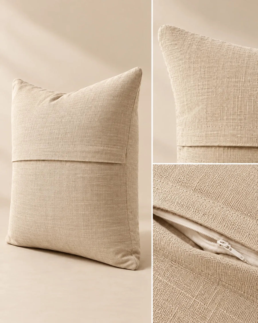 Ivory Blossom Cushion Cover