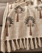 Palmera- Woven Throw