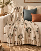 Palmera- Woven Throw