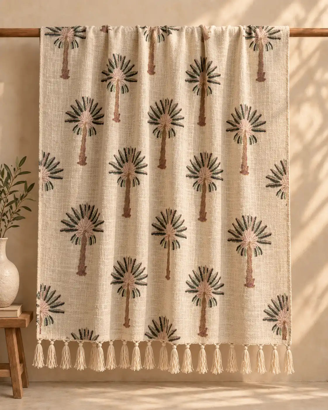Palmera- Woven Throw