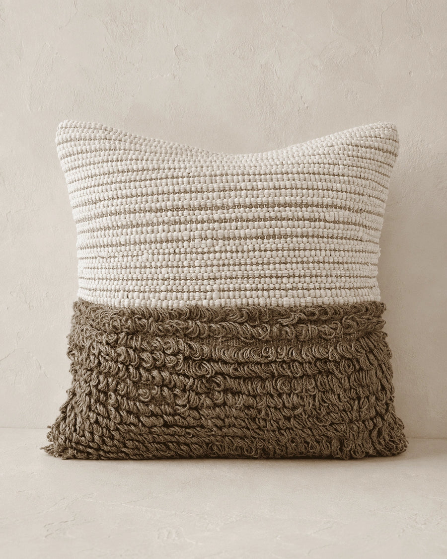 Earth & Ivory Cushion Cover