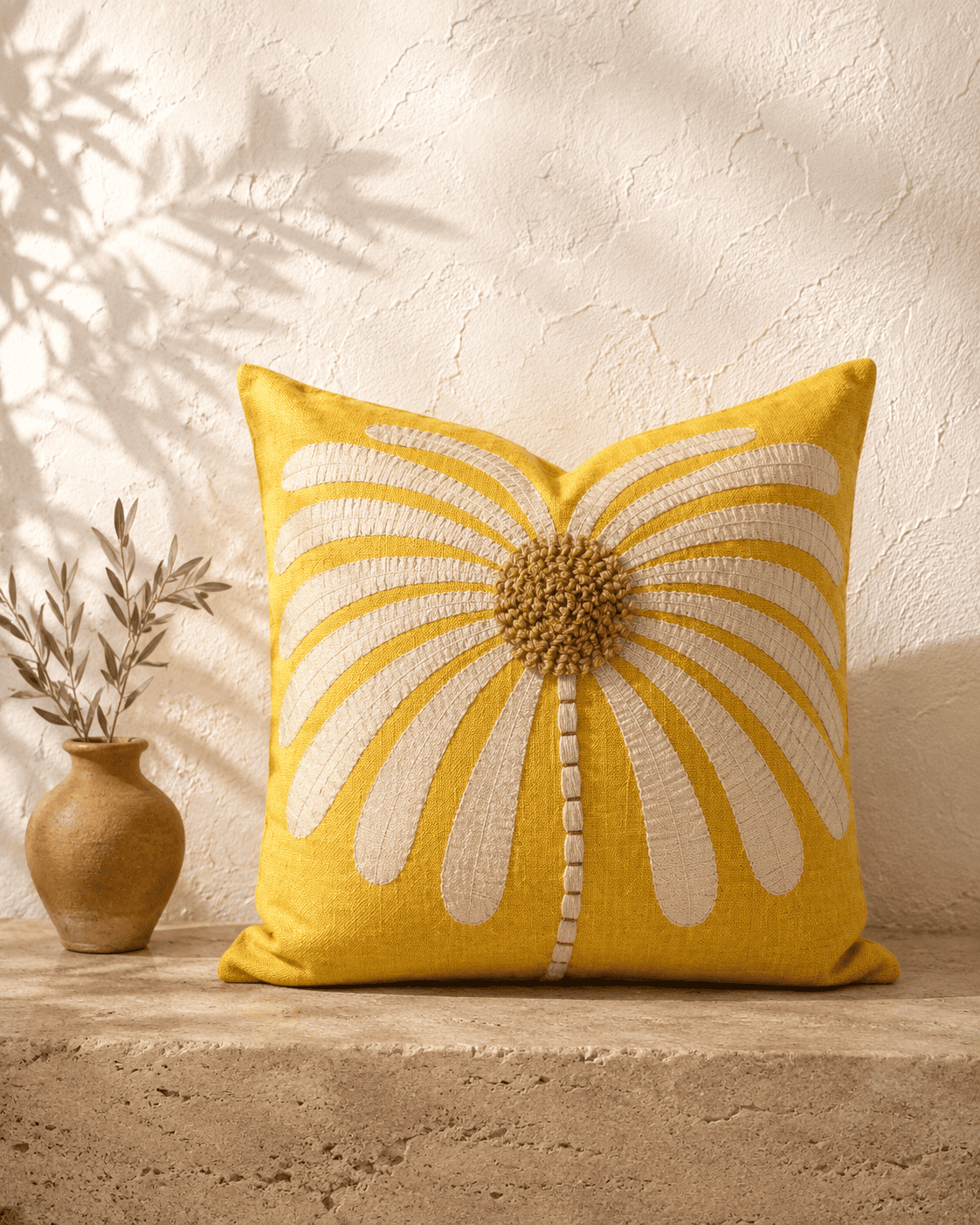 Sunbeam Blossom Cushion Cover | Cover Only