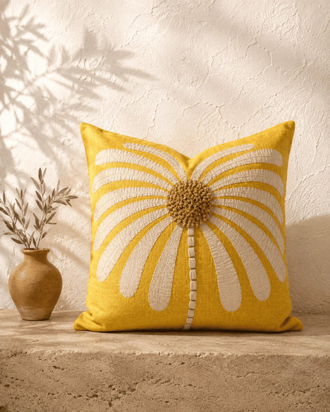 Sunbeam Blossom Cushion Cover