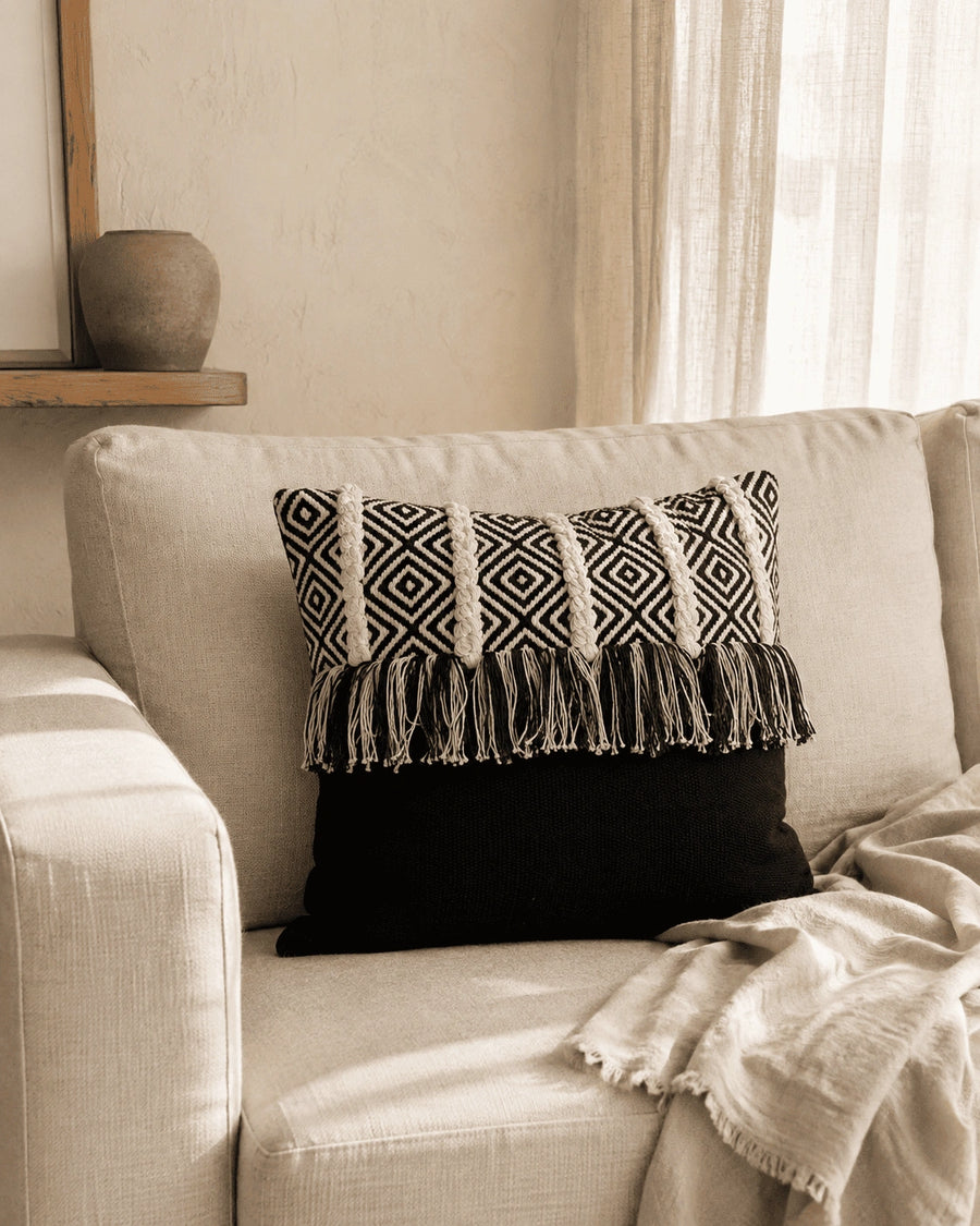 Midnight Mosaic Cushion Cover