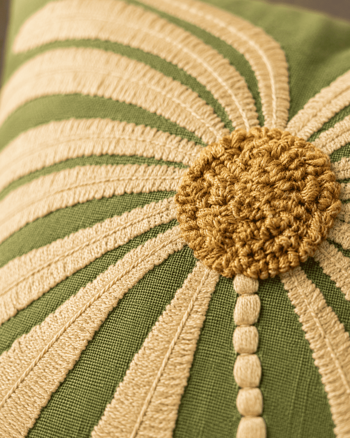 Sage Blossom Cushion Cover | Cover Only