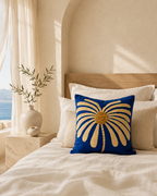 Azure Blossom Cushion Cover | Cover Only