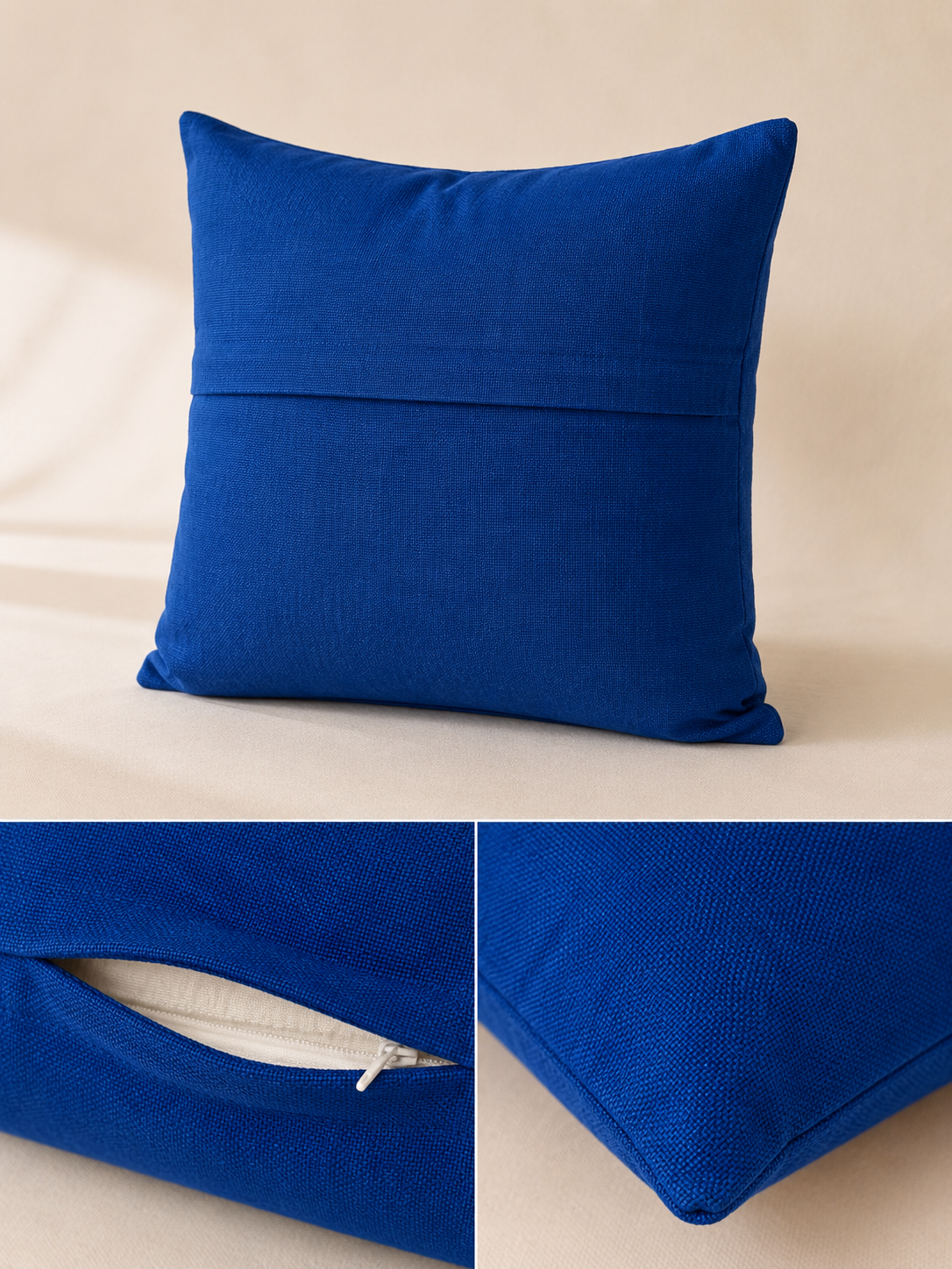 Azure Blossom Cushion Cover | Cover Only