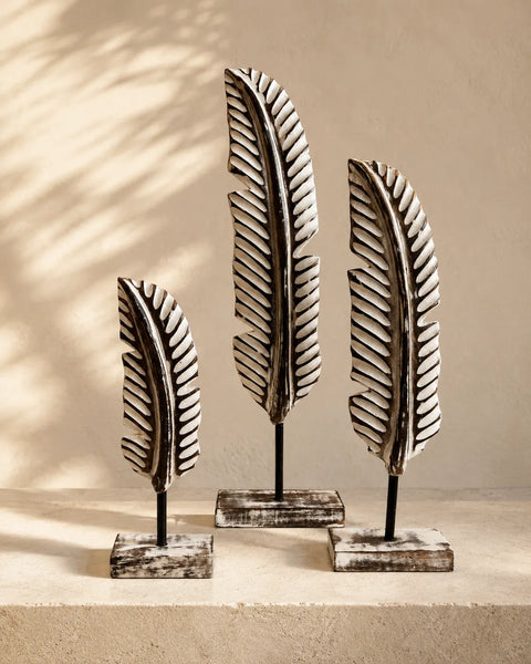 Plume- Handcrafted Feather Sculptures